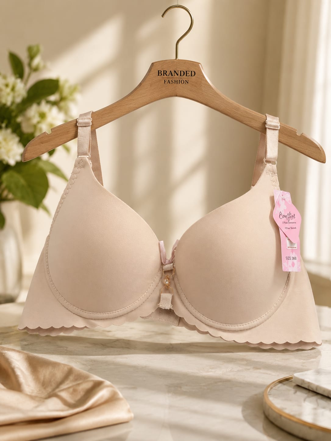 Women's Padded Bra – Soft Comfort | Everyday Wear | Seamless Fit