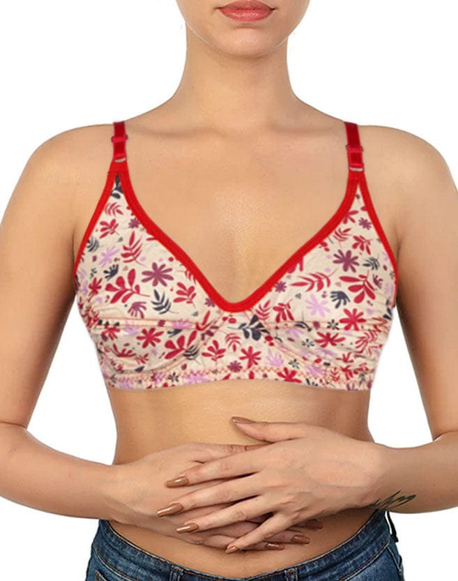 Pack of 3 Cotton Random Bra