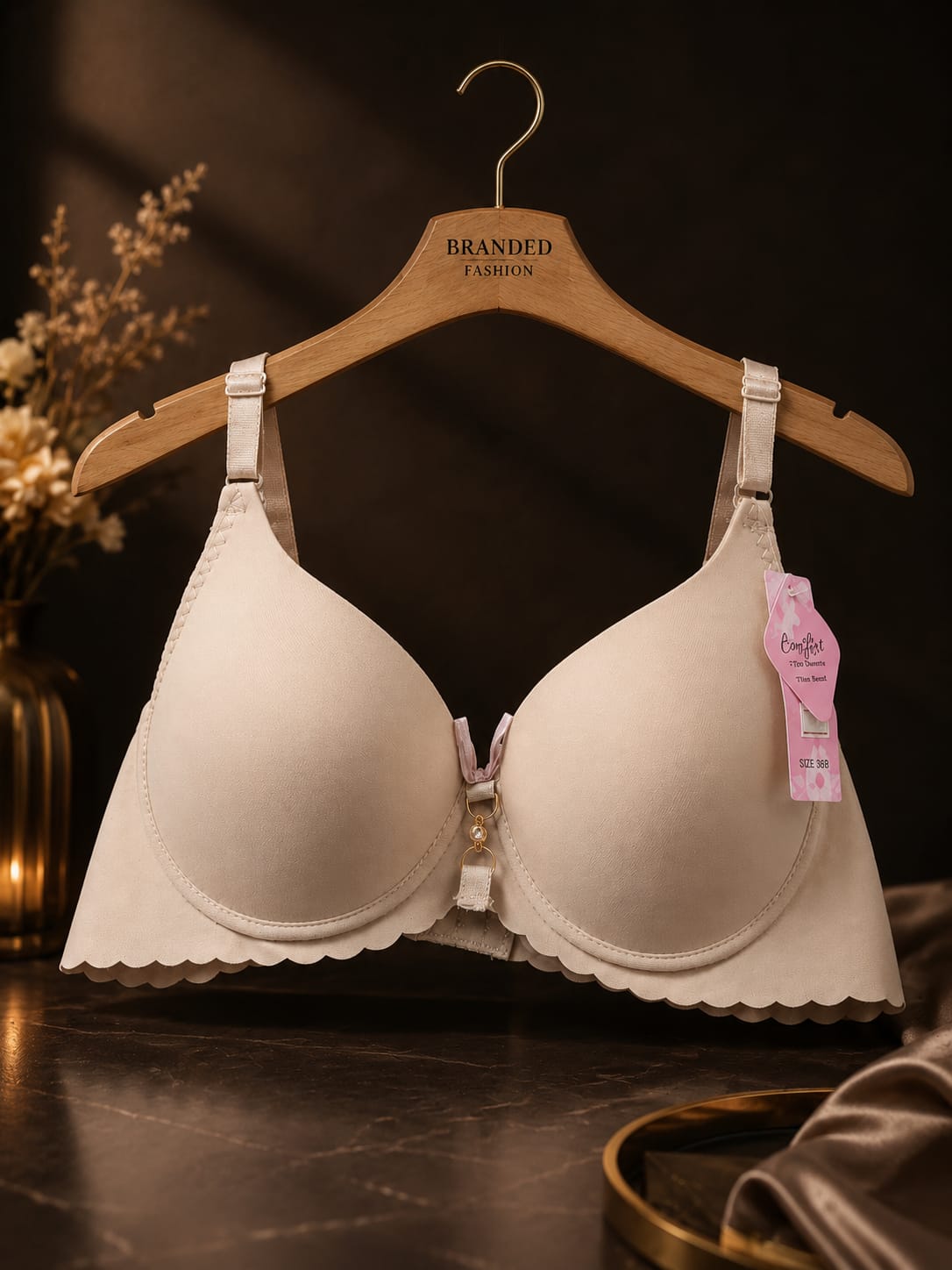Women's Padded Bra – Soft Comfort | Everyday Wear | Seamless Fit